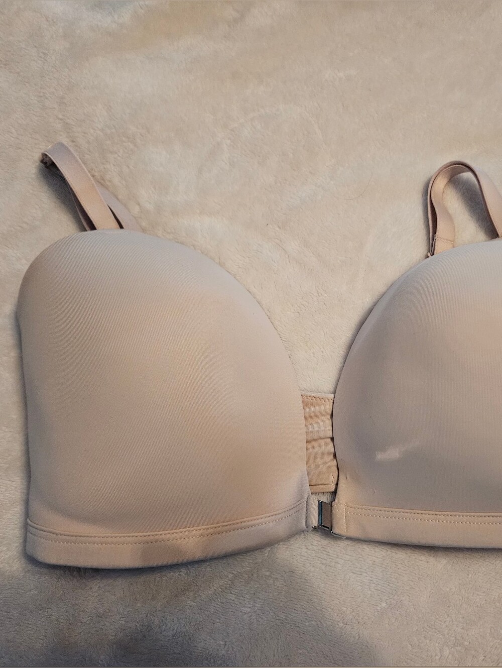 Victoria Secret Front-Closure Beige Bra